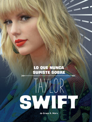 cover image of Lo que nunca supiste sobre Taylor Swift